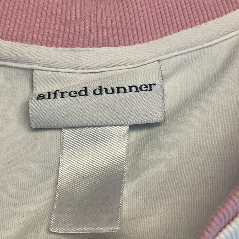 Vintage Alfred Dunner Top XLarge Embroidered CAT Grannycore Dainty Twee Kawaii - Picture 10 of 11